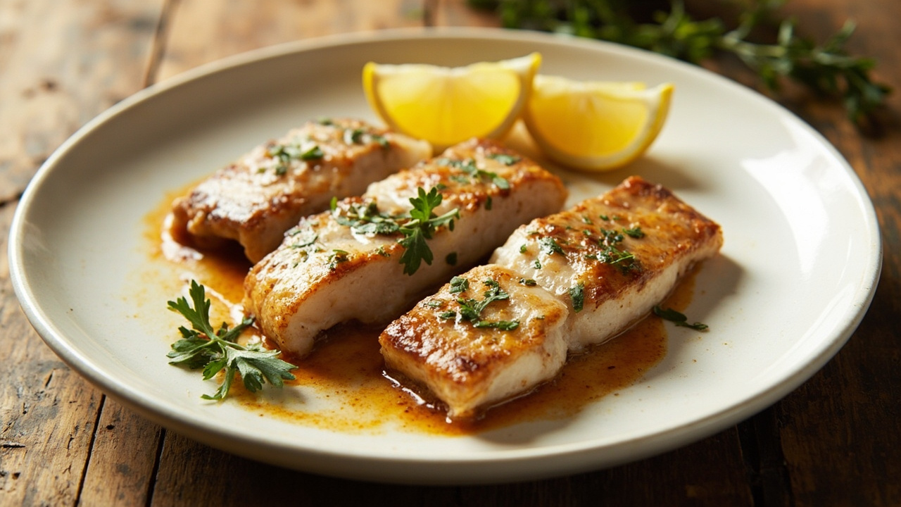 Sicilian Swordfish Rolls with Pine Nuts, Raisins & Herb Breadcrumbs