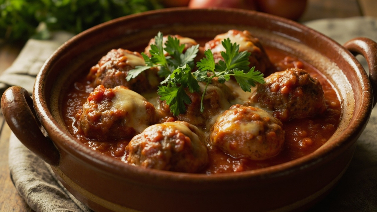 Spanish Albondigas: Turkey Meatballs in Smoky Tomato Sauce